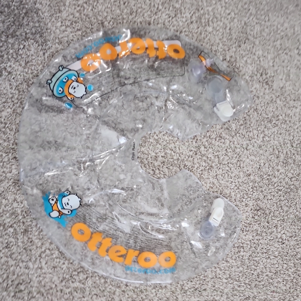 Kids Swim Float - Clear and Orange